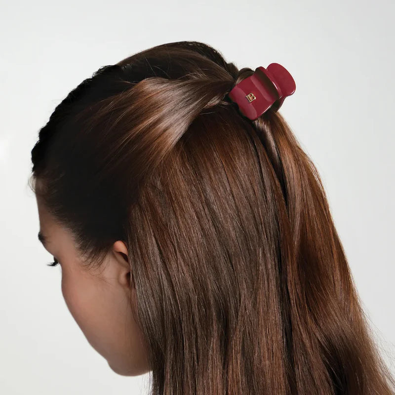 Klamerka do włosów XS Velvet Burgundy